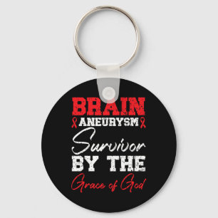 Porte-clés Brain Aneurysm Survivor Medical Condition Aneurysm