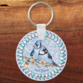 Porte-clés Branche Blue Jay (Recto)