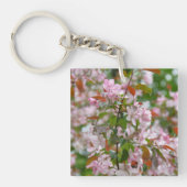 Porte-clés Branche délicate avec fleurs pommier (Devant)
