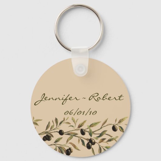 Porte-clés Branche d'olive (Recto)