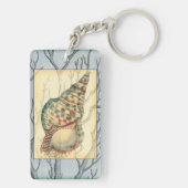 Porte-clés Branches des coquillages et des arbres (Dos)