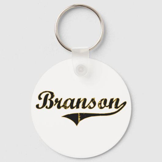 Porte-clés Branson Missouri Classic Design (Recto)