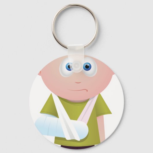 Porte-clés Bras brisé (Recto)