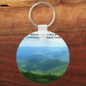 Porte-clés Brasstown Bald - Forêt nationale de Chattahoochee (Recto)