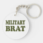 PORTE-CLÉS BRAT MILITAIRE (Dos)