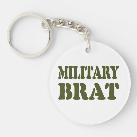 PORTE-CLÉS BRAT MILITAIRE (Devant)