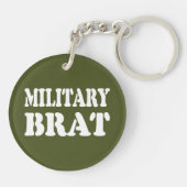 PORTE-CLÉS BRAT MILITAIRE (Dos)