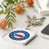 Porte-clés Bratislava Slovaquie (Côté)