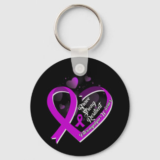 Porte-clés Brave résistant résistant Fibromyalgie Guerrier