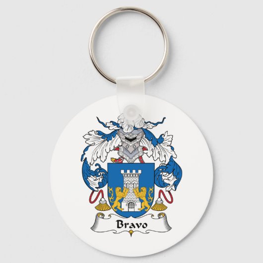 Porte-clés Bravo Family Crest (Recto)