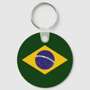 Porte-clés Brazil diamond - emblem of the Brazilian flag