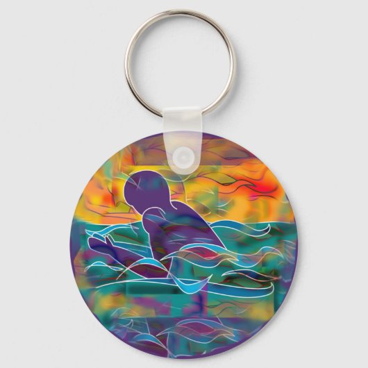 Porte-clés Breaststroke (Recto)