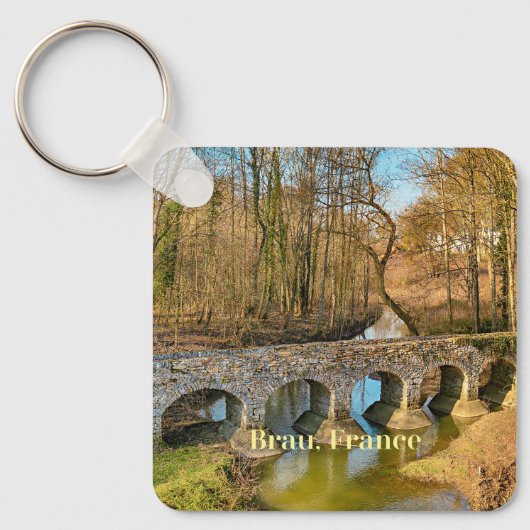 Porte-clés Breau, France (Recto)