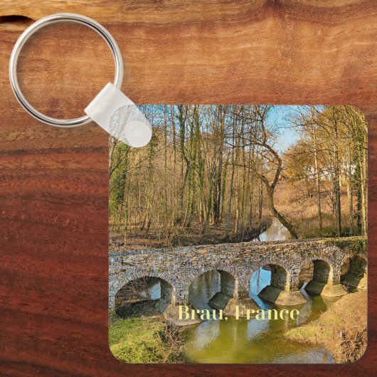 Porte-clés Breau, France (Recto)