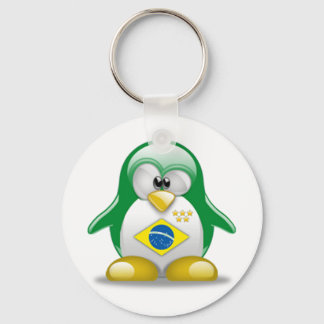 Porte-clés Brésil Tux