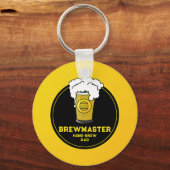 Porte-clés Brewmaster Beer home-brew Papa (Recto)