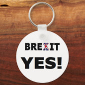Porte-clés Brexit porte - clé Oui (Recto)