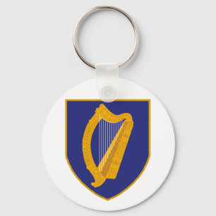 Porte-clés Brian Boru Harpe - Symbole de l'Irlande