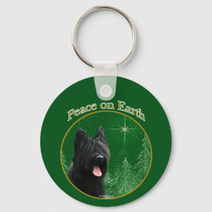 Porte-clés Briard Peace