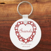 Porte-clés Briard Véritable Amour - Porte - clé (Recto)