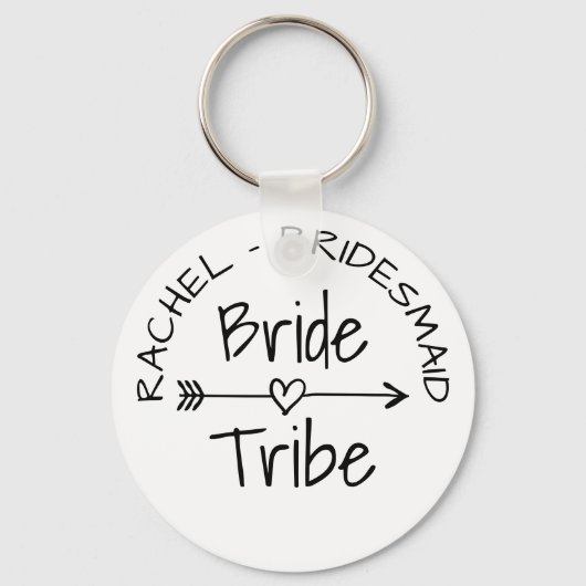 Porte-clés Bride Tribe bachelorette parti porte - clé (Recto)