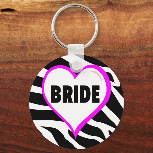 Porte-clés Bride Zebra Stripes (Recto)