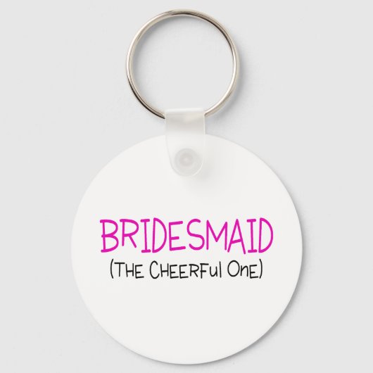 Porte-clés Bridesmaid La Géniale (Recto)