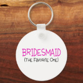 Porte-clés Bridesmaid Le Favori (Recto)
