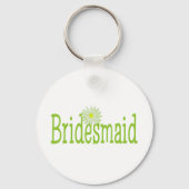 Porte-clés Bridesmaid/thème Daisy (Recto)