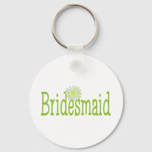Porte-clés Bridesmaid/thème Daisy