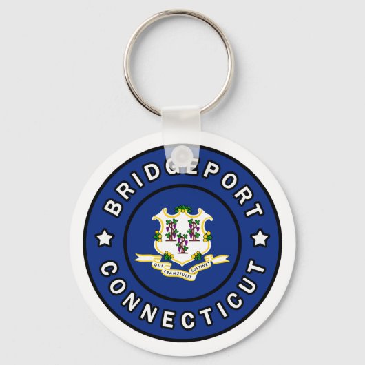 Porte-clés Bridgeport Connecticut (Recto)