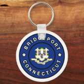 Porte-clés Bridgeport Connecticut (Recto)