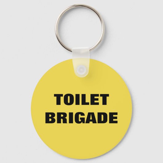 PORTE-CLÉS BRIGADE TOILET (Recto)