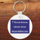 Porte-clés Brigades internationales Abraham Lincoln 1er (Recto)