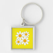 Porte-clés Bright and Bold Daisy (Devant)
