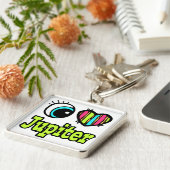 Porte-clés Bright Eye Heart J'aime Jupiter (Côté)