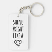 Porte-clés Brille comme un Porte - clé de diamant (Dos)