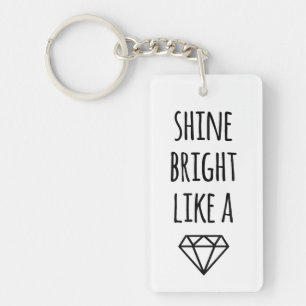 Porte-clés Brille comme un Porte - clé de diamant