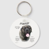Porte-clés Brindle Mastiff (Verso)