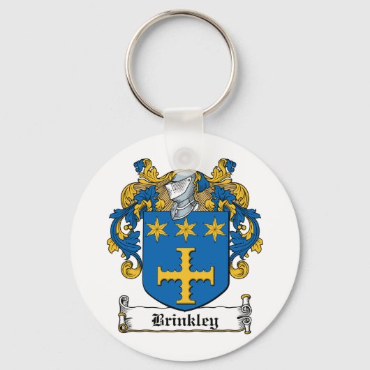 Porte-clés Brinkley Family Crest (Recto)