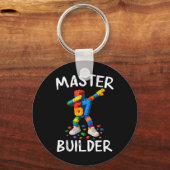 Porte-clés Briques de construction Master Builder Dabbing 67 (Recto)