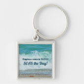Porte-clés Briser le bonheur des vagues SEAS Day (Devant)