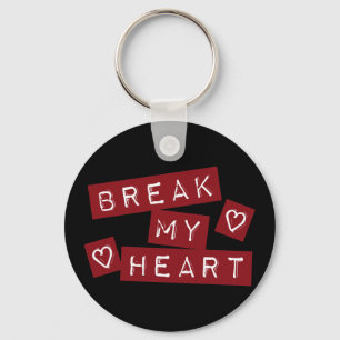 Porte-clés Briser mon coeur