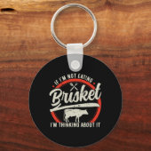 Porte-clés Brisket Beef Grill Barbecue Grill Master (Recto)