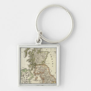 Porte-clés Britannia et Hibernia