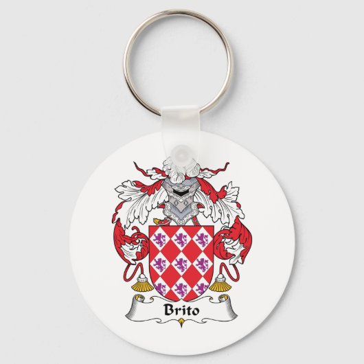 Porte-clés Brito Family Crest (Recto)