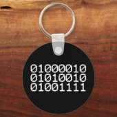 PORTE-CLÉS BRO BINAIRE (Recto)