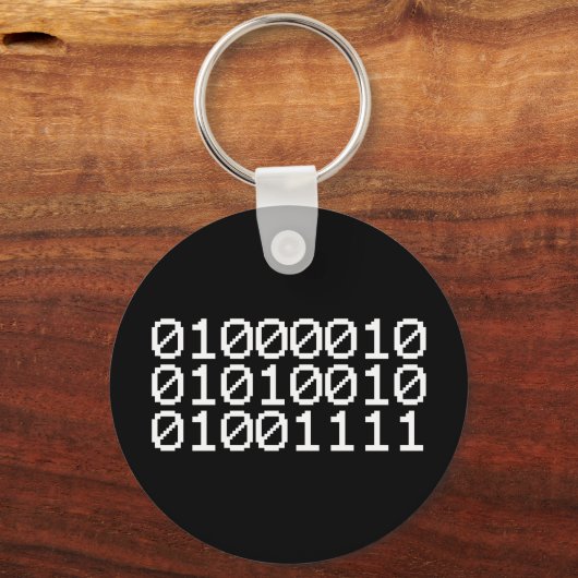 PORTE-CLÉS BRO BINAIRE (Recto)