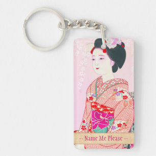 Porte-clés Brocard de Kyoto, quatre feuilles - dame de