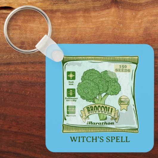 Porte-clés Broccoli Graines de légumes (Recto)